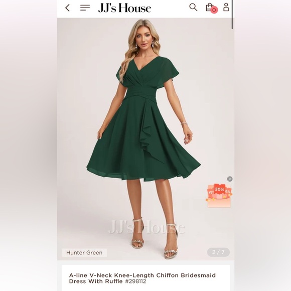JJ’S HOUSE bridesmaid dress
